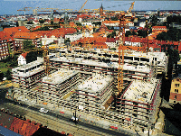 Construction site - building construction