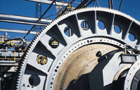 Open gear drive